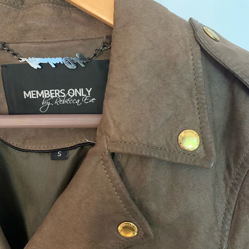 Leather jacket by Members Only